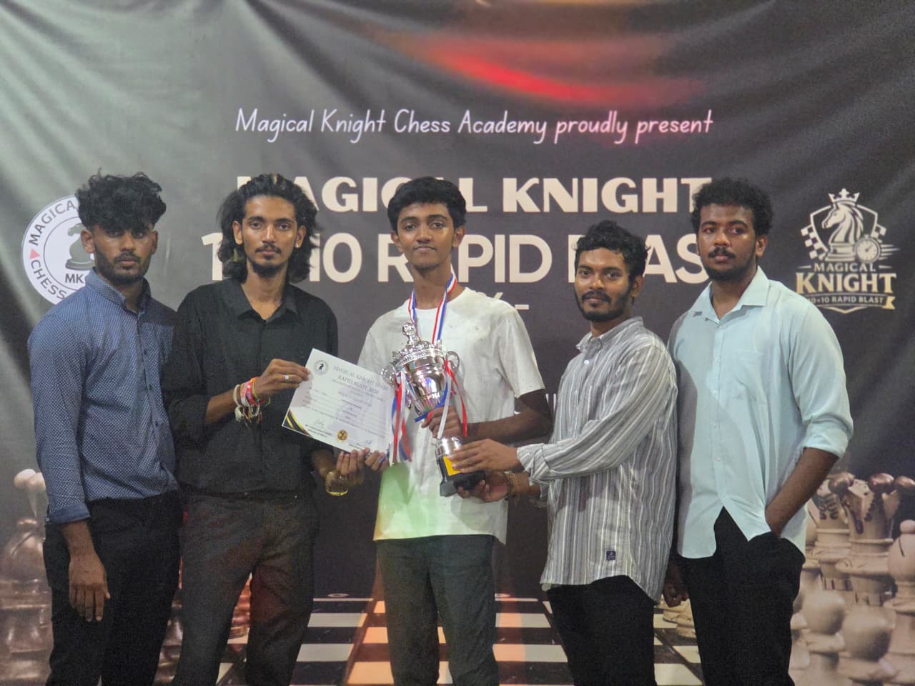 Overall awards presentation at the Magical Knight 10+10 Rapid Blast, photo 1