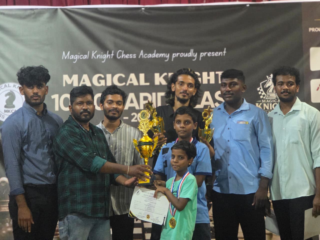 Overall awards presentation at the Magical Knight 10+10 Rapid Blast, photo 2