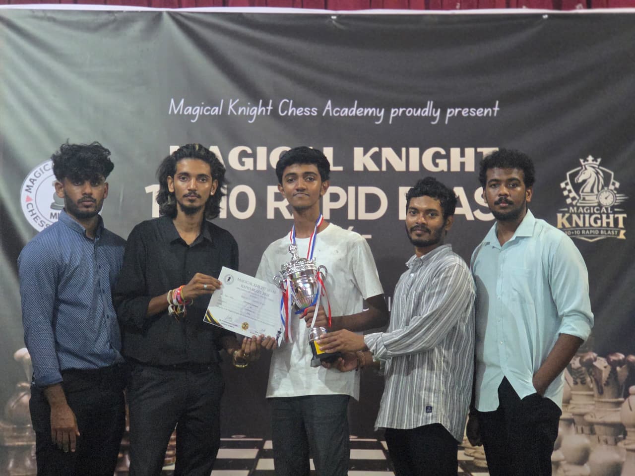 Overall awards presentation at the Magical Knight 10+10 Rapid Blast, photo 4