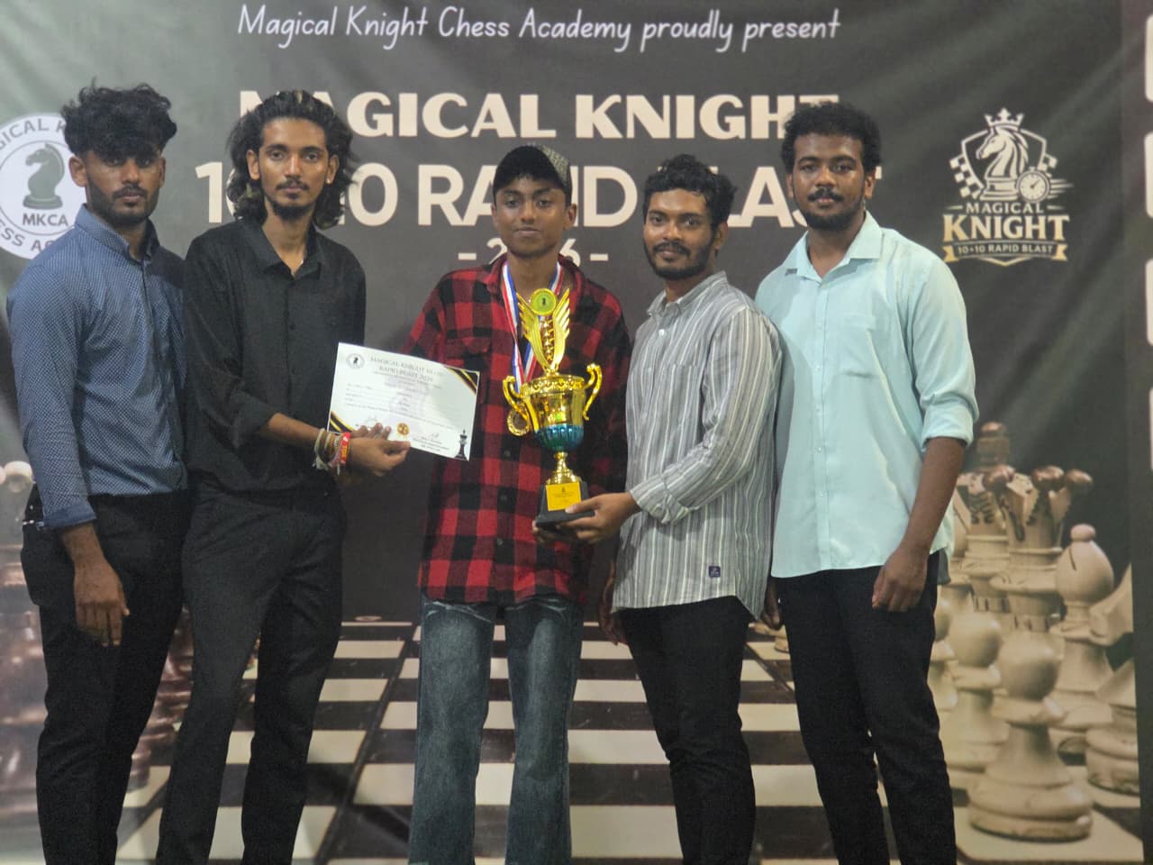 Overall awards presentation at the Magical Knight 10+10 Rapid Blast, photo 6