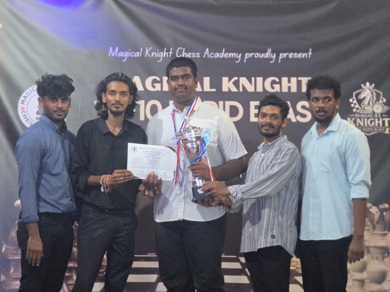 Overall awards presentation at the Magical Knight 10+10 Rapid Blast, photo 7