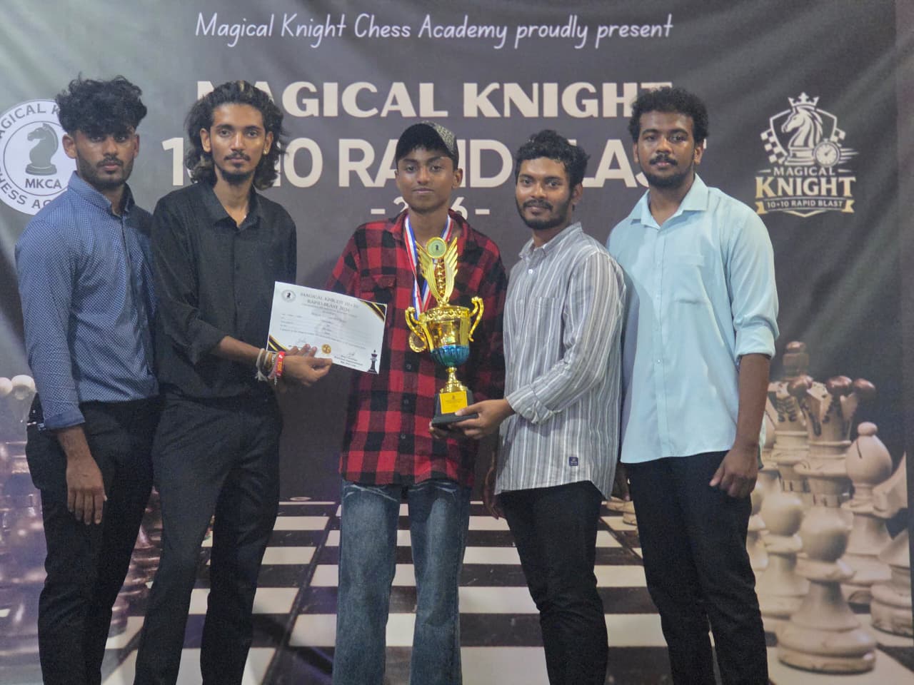 Overall awards presentation at the Magical Knight 10+10 Rapid Blast, photo 9