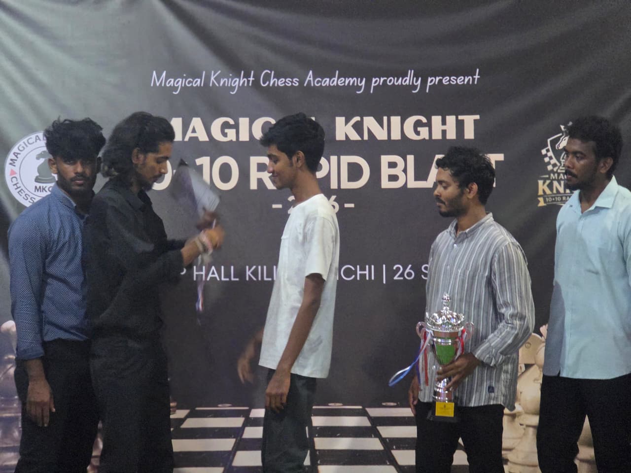 Overall awards presentation at the Magical Knight 10+10 Rapid Blast, photo 10