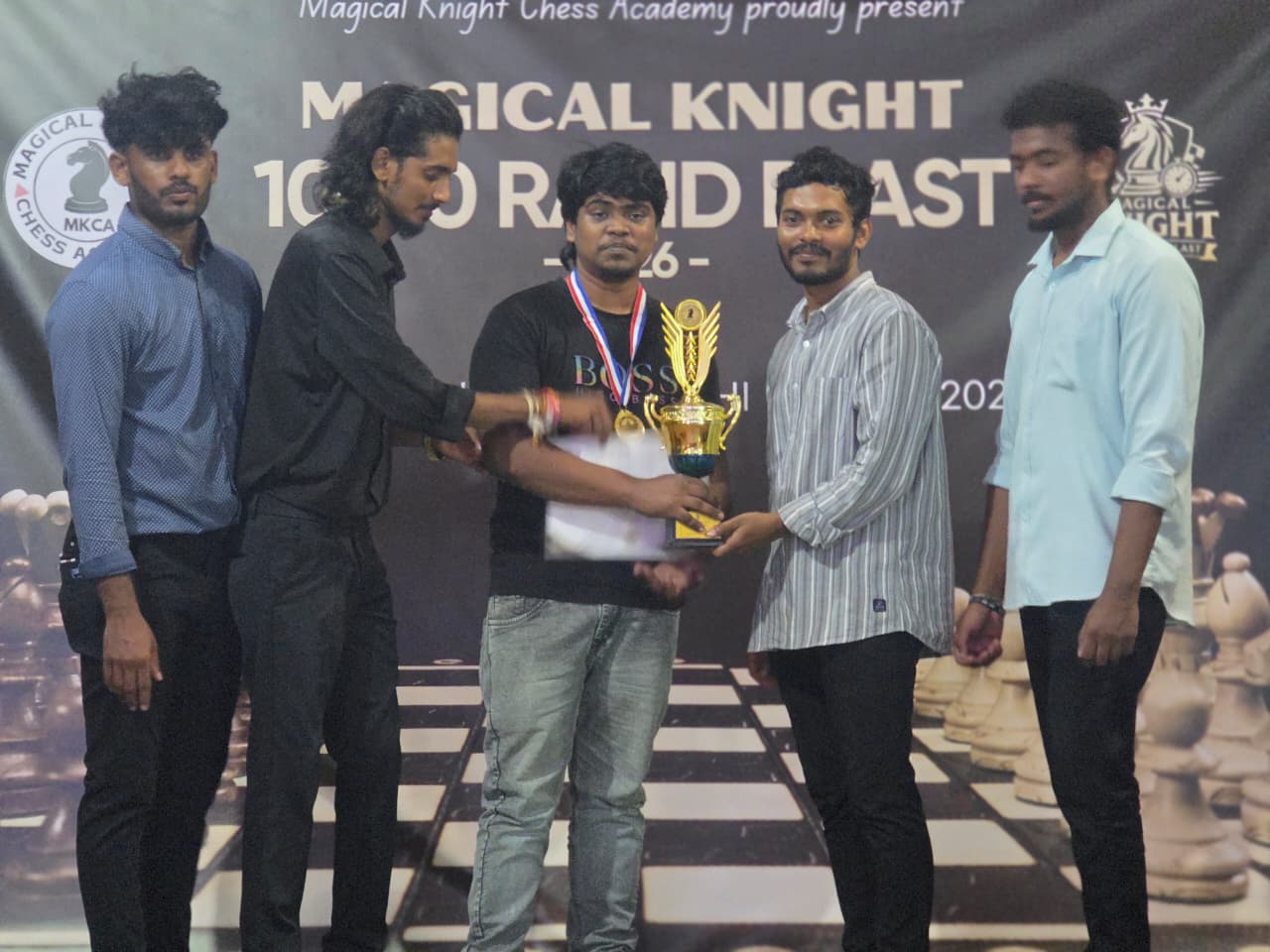 Overall awards presentation at the Magical Knight 10+10 Rapid Blast, photo 11