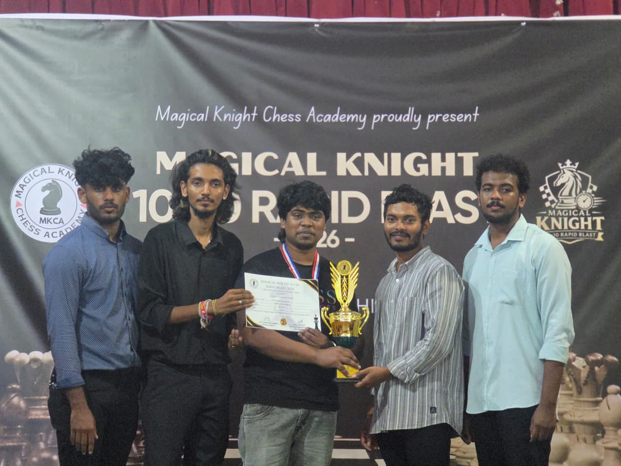 Overall awards presentation at the Magical Knight 10+10 Rapid Blast, photo 12