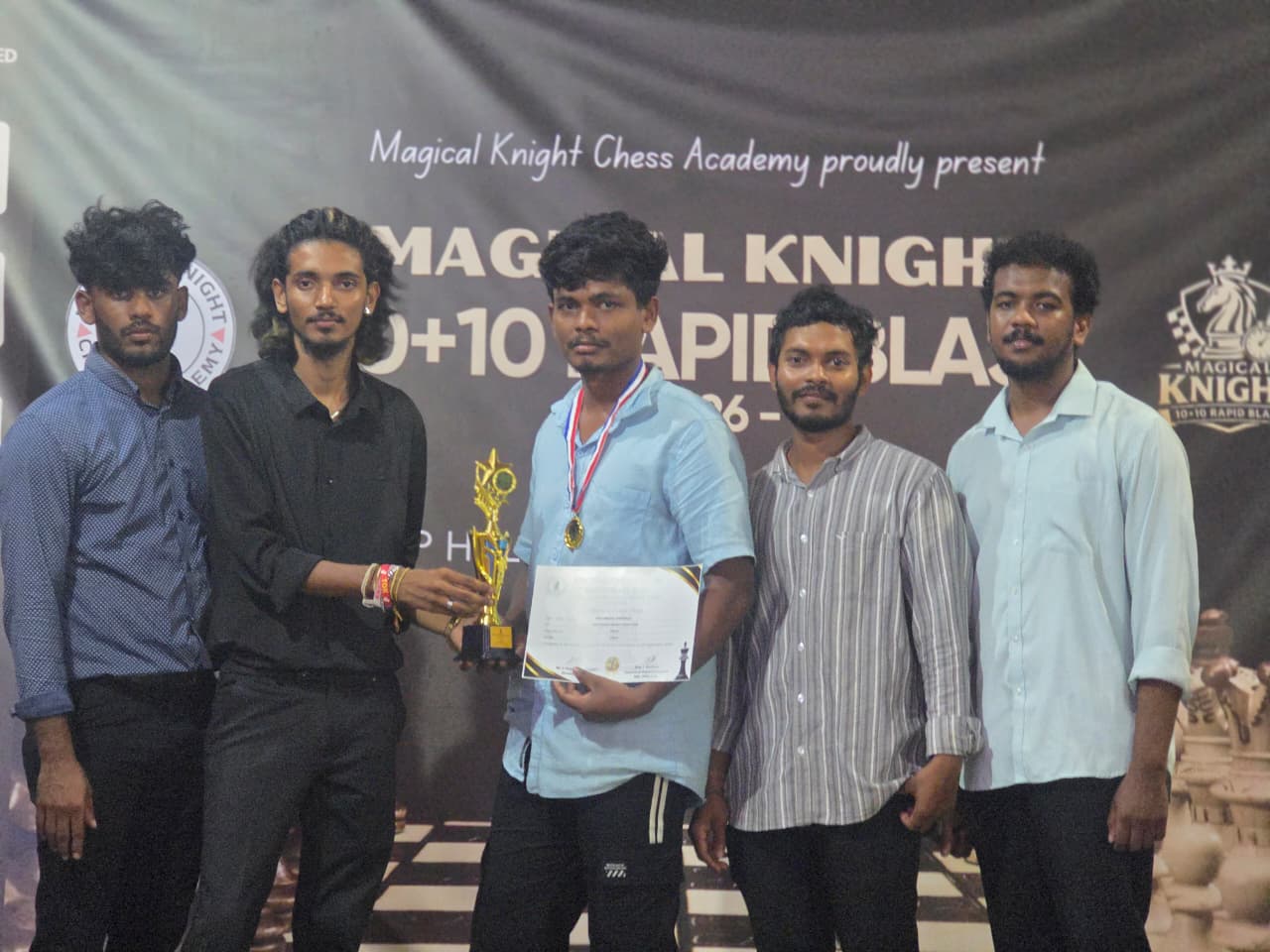 Overall awards presentation at the Magical Knight 10+10 Rapid Blast, photo 13