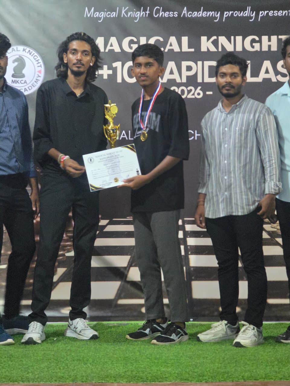 Overall awards presentation at the Magical Knight 10+10 Rapid Blast, photo 15