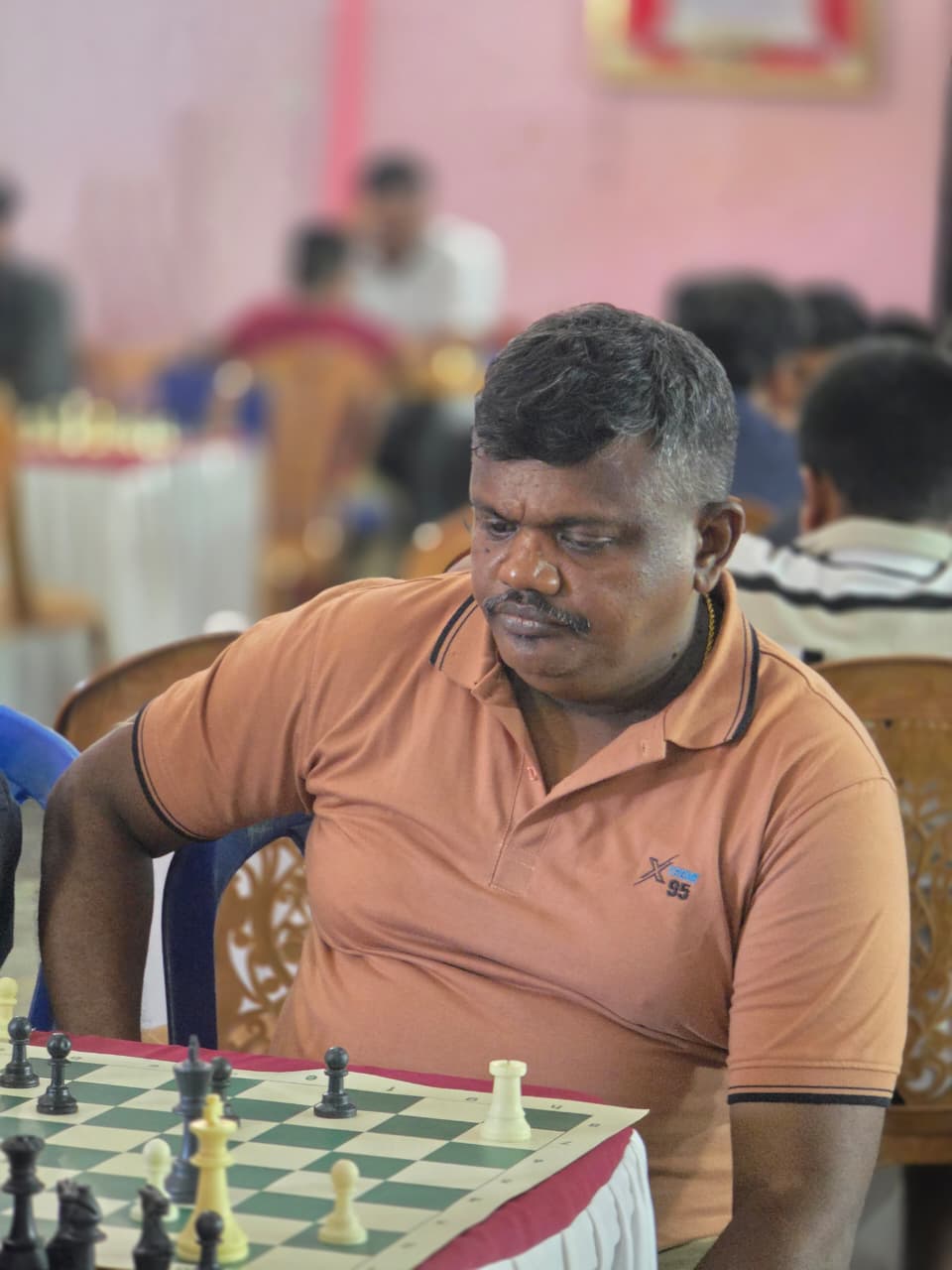 An open-category player focused on his game
